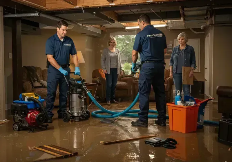 Basement Water Extraction and Removal Techniques process in Thorndale, PA